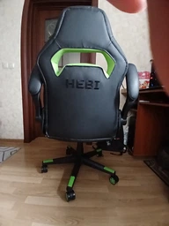 Ігрове крісло 2E GAMING HEBI, Black/White, ПУ шкіра (2E-GC-HEB-BKWT) фото від покупців 1