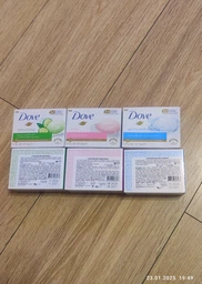 Упаковка крем-мыла Dove Ассорти 90 г х 6 шт (8720633011687/8720633015760) фото от покупателей 4