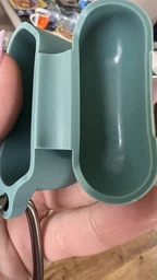 Чохол силіконовий з мікрофіброю Silicone Case для Apple AirPods 3 gray