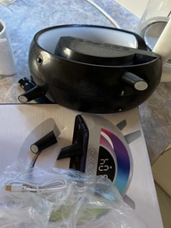 Настольная смарт лампа ночник G-smart G11 RGB Rainbow Light-Wireless с Bluetooth колонкой беспроводная зарядка FM радио чёрный