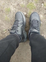 Мужские кроссовки кожаные Nike Air Monarch IV 415445-102 45.5 (11.5US) 29.5 см Белые (885259556795) фото от покупателей 12