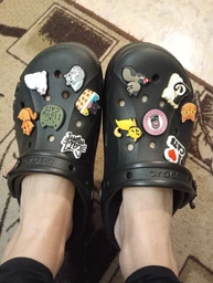 Жіночі крокси Crocs Baya Platform Clog M7W9-39-25.5 см White 208186 фото від покупців 3