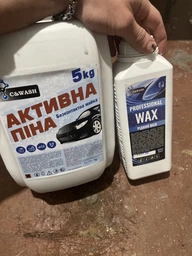 Активна піна безконтактна мийка Суперконцентрат 1:9 Всесезонна 5кг NEW PROFESSIONAL C&WASH + Холодний віск PROFESSIONAL WAX C&WASH концентрат 1 кг фото від покупців 3