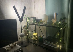 Искусственная Гирлянда Ветка Лианы С Led Подсветкой На Батарейках 2м | Желтый свет фото от покупателей 2