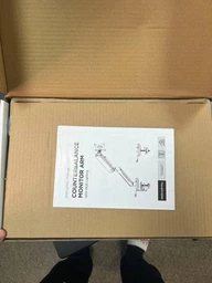 Настільне кріплення для монітора OfficePro MA901G plus з пружиною 17-32" 2-9 кг RGB Gray фото від покупців 11