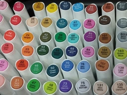 Двосторонні маркери для малювання та скетчингу Touch Multicolor набір на спиртовій основі 40 штук фото від покупців 9