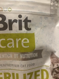 Корм сухой Brit Care Cat Grain Free Sterilized Immunity Support для стерилизованных котов для поддержки иммунитета со свининой фото от покупателей 5