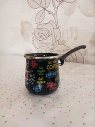 Турка эмалированная Interos Coffee с бакелитовой ручкой 0,6 л (4060) фото от покупателей 2