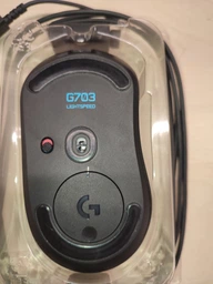 Ігрова бездротова миша Logitech G703 LIGHTSPEED HERO 25600 DPI, 6 кнопок, чорна