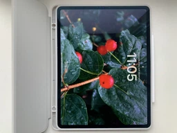 Силиконовый чехол обложка + Pencil Holder BBM1 для iPad Pro 12.9’’ 2021/2022 Серо-фиолетовый фото от покупателей 1