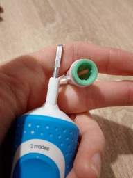 Насадки для Oral B электрической зубной щетки детские с мягкой щетиной eb10-x для орал би 4 штуки фото от покупателей 5