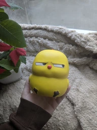 Антистрес іграшка Курча Суїзі сквіші м'яка Squishies для рук чоловіків жінок дітей фото від покупців 4
