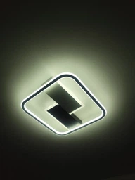 Люстра светодиодная LED с пультом, DIMMER, 134w Sneha (99653316045/3 BLACK+WHITE)