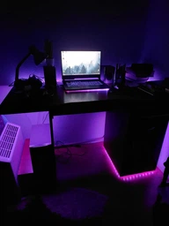 Умная светодиодная LED лента гирлянда Smart RGB 5050 с Bluetooth приложением + пульт. Комплект 5 метров водостойкий работает от USB и Powerbank (Павербанка) черная фото от покупателей 2