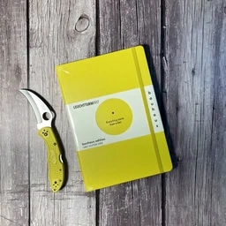 Блокнот Leuchtturm1917, 100 YEARS BAUHAUS, Средний, лимонный, точка (359620)