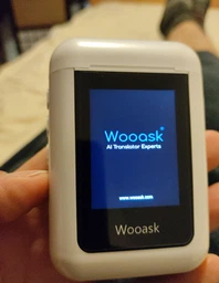 Навушники-перекладачі Wooask A8 ChatGPT електронний перекладач із сенсорним екраном фото від покупців 1