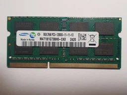 Оперативная память DDR3 1600 8Gb для ноутбука PC3-12800 SoDIMM 1.5v M471B1G73BH0-CK0 (7706954) фото от покупателей 7
