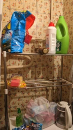 Стеллаж для хранения над стиральной машиной New storage rack 152х65х25 см 1196CMPLVVN (ICL44) фото от покупателей 2