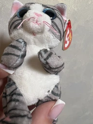 Мягкая игрушка TY Beanie Bellies Кошка Mitzi (40539) (8421405398)