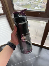 Шейкер спортивний BlenderBottle SportMixer Flip 28oz/820 мл Black (SM 28oz Black)