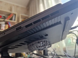 Охлаждающая подставка для ноутбука OfficePro LS122B Aluminum alloy Black фото от покупателей 2