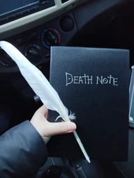 Зошит Смерті death note блокнот аніме-книжка в наборі з ручкою пером для косплею манги (100044) фото від покупців 6