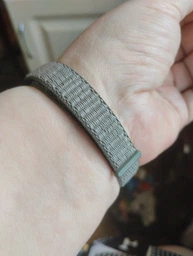 Нейлоновый ремешок MRK с застежкой на липучке для Mi Smart Band 8 Active/ Redmi Smart Band 2 черный (mrk3529)