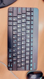 Наклейки на клавиатуру Best Key mini матовая прозрачная ЖЕЛТАЯ, 56 кл.