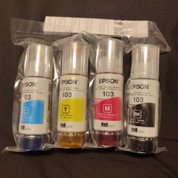 Контейнер с чернилом Epson 103 для EcoTank L1110/L1250/L3100/L3101/L3110/L3150/L3151/L3156/L3200/L3201/L3250/L3251/L3256/L3260/L3266/L3550/L3560/L5190/L5590/L5290 Multipack C/M/Y/Bk (C13T00S64A) фото от покупателей 6