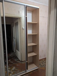 Шкаф-купе двухдверный Алекса 130*45*220 см Венге магия 2 двери Зеркало фото от покупателей 1