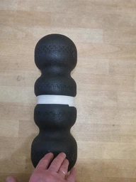 Масажний ролик EasyFit SlateShaper 45 см чорний фото від покупців 6