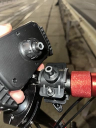 Вело-мото тримач для телефону BOROFONE BH105 на кермо (на затиску) для Мотоцикла/скутера/велосипеда Чорний фото от покупателей 1