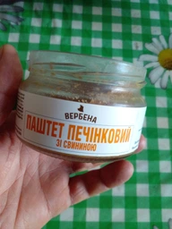 Паштет печеночный со свининой Вербена 200 г фото от покупателей 1