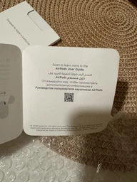 Навушники Apple AirPods (4-те покоління) (MXP63ZE/A) фото від покупців 11