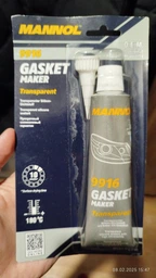Силиконовый герметик Mannol 9916 Silicone-Gasket 85 г Прозрачный (9916)