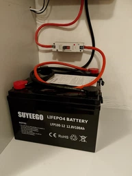 Акумулятор для ДБЖ LifePO4 100ah 12.8V Suyeego з BMS фото от покупателей 2