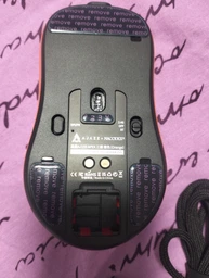 Беспроводная магнитная мышь Ajazz AJ159 APEX PAW3950 400 мАч RGB Голубой фото от покупателей 18