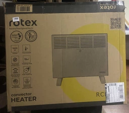 Конвектор электрический Rotex RCH15-H обогреватель 2 в 1 термостат 15 м2 настенный напольный 1500 Вт белый фото от покупателей 1