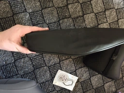 Подушка в авто на сиденье авто для спины под поясницу ортопедическая LZ-38 Black фото от покупателей 2