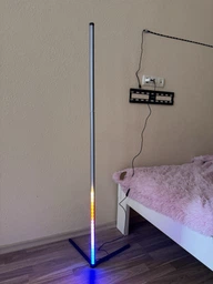 Напольный угловой светильник Торшер RGB STAND 120 см RGB лампа ночник с пультом управления и регулировкой яркости