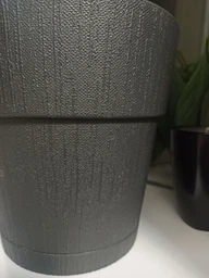 Вазон круглий Stefanplast Ethica 15 x 15 см Білий (68000) фото от покупателей 1
