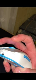 Бездротова миша HATOR Quasar 2 PRO Wireless White Cyan (HTM561WC)