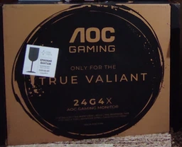 Монітор 24"&nbsp;AOC&nbsp;24G4X&nbsp;-- Fast IPS&nbsp;/ 180Hz&nbsp;/ 1ms&nbsp;/ 8-Bit / DCI-P3 103% / Adaptive Sync / G-SYNC Compatible / Low input lag / Shadow Control / FPS counter / Speakers 2W фото від покупців 1