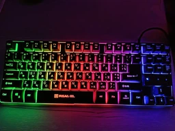 Клавіатура REAL-EL 8710 Gaming TKL Backlit, black фото от покупателей 12
