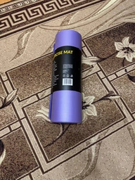 Коврик (мат) спортивный 4FIZJO NBR 180 x 60 x 1.5 см для йоги и фитнеса Black (P-5907222931592) фото от покупателей 4