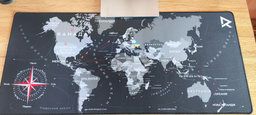 Игровая поверхность карта мира RZTK Map 900 x 400 x 4 мм фото от покупателей 14