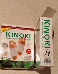 Пластырь для стопы для выведения токсинов через кожу Kiyome Kinoki Cleansing Detox Foot Pads 10шт