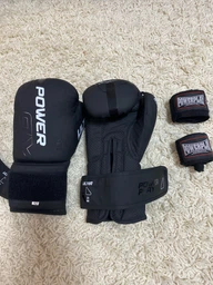 Боксерські рукавиці PowerPlay 3024 Ultra Mat Чорно-Темно сині 16 унцій (PP_3024_16oz_Bl/Navy)
