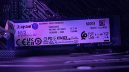 Накопитель SSD 500GB M.2 NVMe Kingston NV2 M.2 2280 PCIe Gen4.0 x4 (SNV2S/500G) фото от покупателей 5