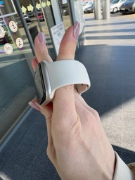 Ремешок Drobak Sport Band Premium для Apple Watch All Series 42/44/45/49mm Dragon Fruit S\M (636331) фото от покупателей 1